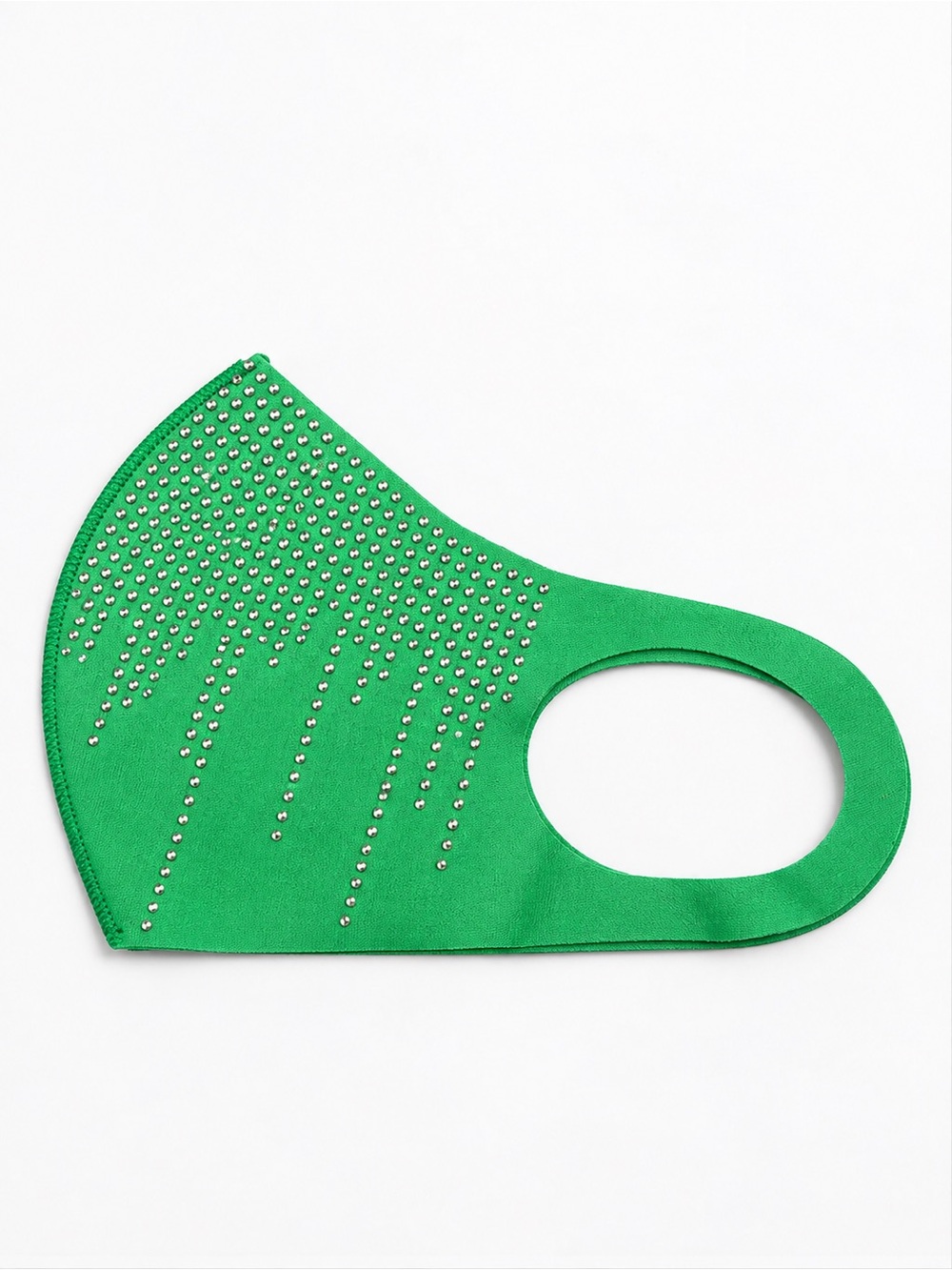 Green Rhinestone Crystal Drip Bling Reusable Face Mask NWT Sealed